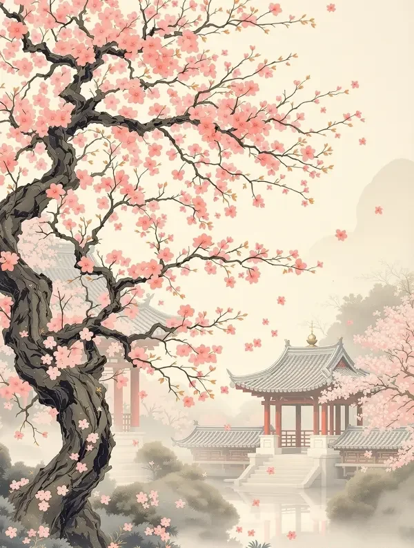 《春风渡海棠》古代言情小说 《春风渡海棠》小说封面