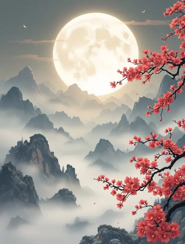 《月照朱砂》仙侠小说 《月照朱砂》小说封面